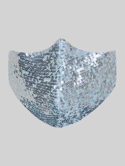 Attic Salt - Blue Sequins Mask