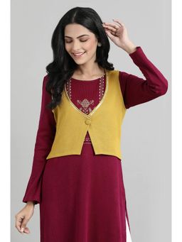 Aurelia - Yellow Sleeveless Gilet