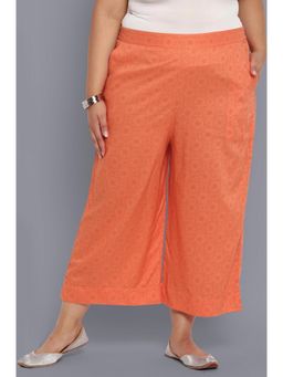 Aurelia - Peach Printed Palazzos