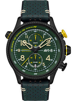 AVI-8 - Analog Green Dial Men Watch AV-4080-03