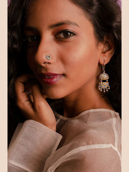 Shaya by CaratLane - 925 Silver Shaya By Caratlane Silver Sterling Nose pin