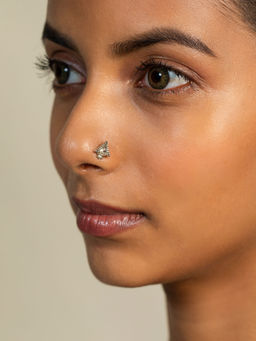 Shaya by CaratLane - 925 Silver Shaya by CaratLane Emma Nose Pin in