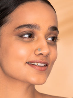 Shaya by CaratLane - 925 Silver Shaya by CaratLane Owning My Bold Adventures Nose Pin in