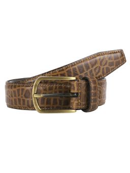 Aditi Wasan - Brown Textured Belt
