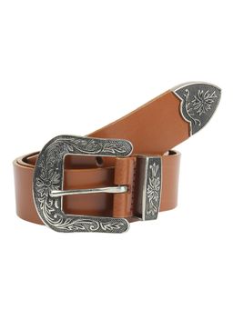 Aditi Wasan - Tan Solid Belt