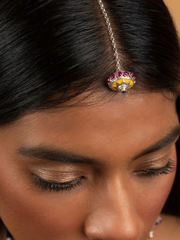 Shaya by CaratLane - Moti Tanko Inspired Sterling Silver Borla