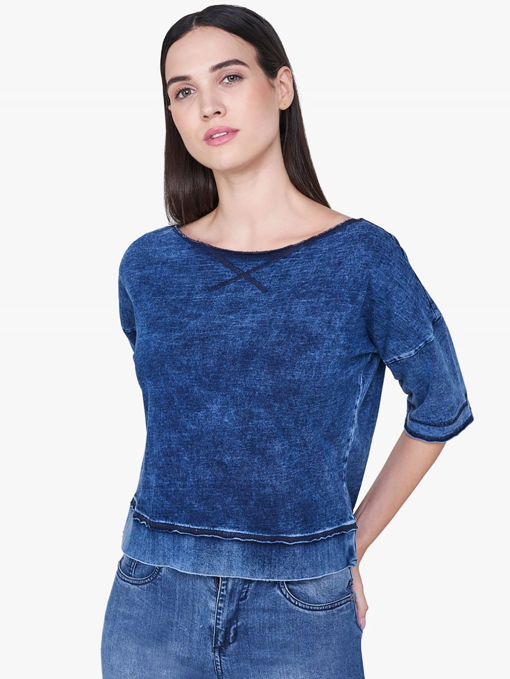 AND Tops : Buy AND Denim Crop Top 