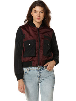 Campus Sutra - Red Stylish Women Jacket