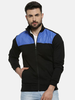 Campus Sutra - Black Solid Jacket