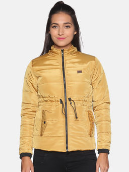 Campus Sutra - Women Mustard Color Jacket