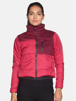 Campus Sutra - Women Red Color Jacket