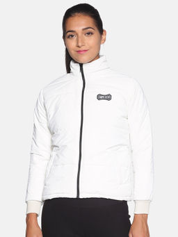 Campus Sutra - Women White Color Jacket