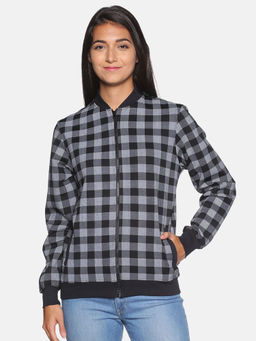 Campus Sutra - Women Black Color Jacket