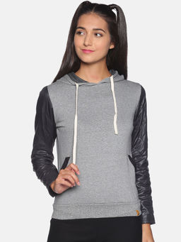 Campus Sutra - Women Grey Color Jacket