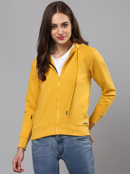 PINACOLADA - Women Yellow Color Sweatshirt