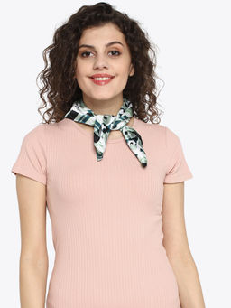 Aditi Wasan - Printed Neckerchief, Bandana, Square Polyester Scarf