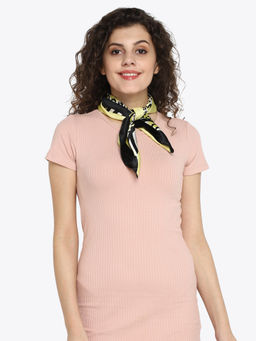 Aditi Wasan - Printed Neckerchief, Bandana, Square Polyester Scarf