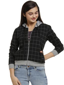 Campus Sutra - Brown Checks Jacket