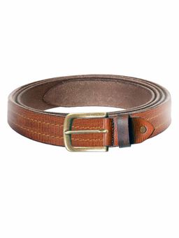 WILDHORN - Classic Leather Tan Belt for Men