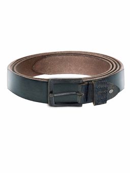 WILDHORN - Classic Leather Blue Belt for Men
