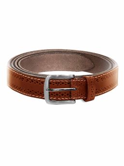 WILDHORN - Classic Leather Tan Belt for Men