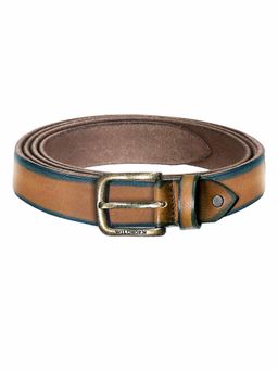 WILDHORN - Classic Leather Tan Belt for Men