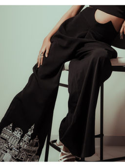 Orthodox - Black Aurelian Lopsided Trousers Trouser