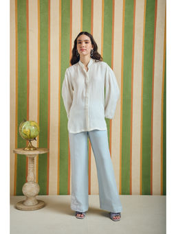 Orthodox - Blue Aurelian Lopsided Trousers Trouser