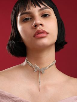 Sohi - Exquisite Diamond Accent Necklace