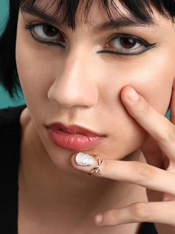 Sohi - Gold-Plated Nail Ring