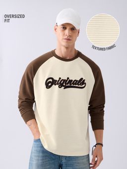 The Souled Store - Tss Originals: Marshmallow Men Oversized Full Sleeve T-Shirt