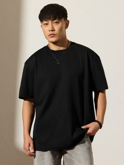 The Souled Store - Oversized T-Shirt: Carbon Men Oversized T-Shirt