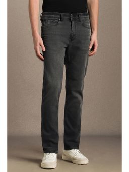 Louis Philippe - Men Grey Mid Slim Fit Jeans