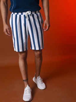 Campus Sutra - Men Striped Stylish Casual And Active Shorts