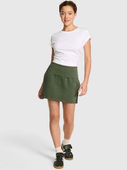 Victoria's Secret - Green Solid Regular Skirt