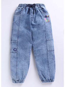 Toonyport - Blue Solid Regular Jeans