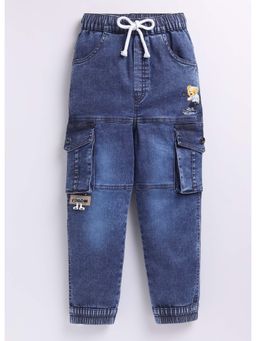 Toonyport - Blue Solid Regular Jeans