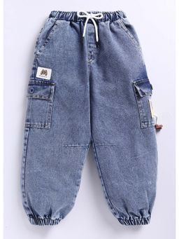 Toonyport - Blue Solid Regular Jeans