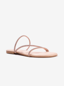 Pair ie Tales - Rose Gold Slip-On Flats