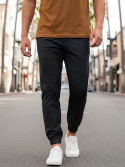 Bewakoof - Men's Black Joggers
