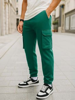 Bewakoof - Air 1.0 Men's Green Oversized Cargo Joggers