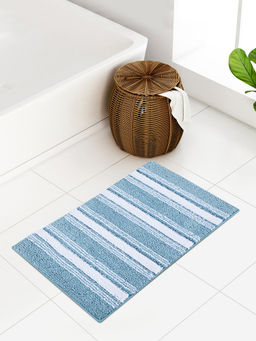 OBSESSIONS - Quick Dry & Anti skid Bathmat, Aqua