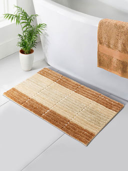 OBSESSIONS - Quick Dry & Anti skid Bathmat, Gold