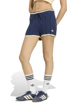 adidas Originals - Women Cable Knit Shorts-Blue