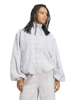 adidas Originals - Women Blousy Check Tops-Grey
