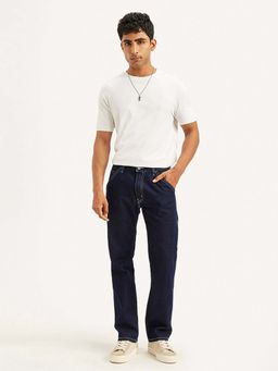 Levi's - Men's 555 Relaxed Fit Navy Carpenter Jeans