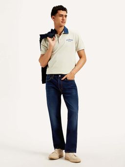 Levi's - Men's 513 Slim Fit Navy Jeans