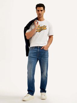 Levi's - Men's 513 Slim Fit Blue Jeans