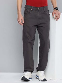 Levi's - Men's 550'92 Grey Loose Fit Mid Rise Jeans