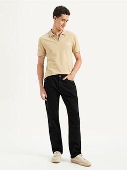 Levi's - Men's 541 Black Athletic Regular Fit Mid Rise Jeans
